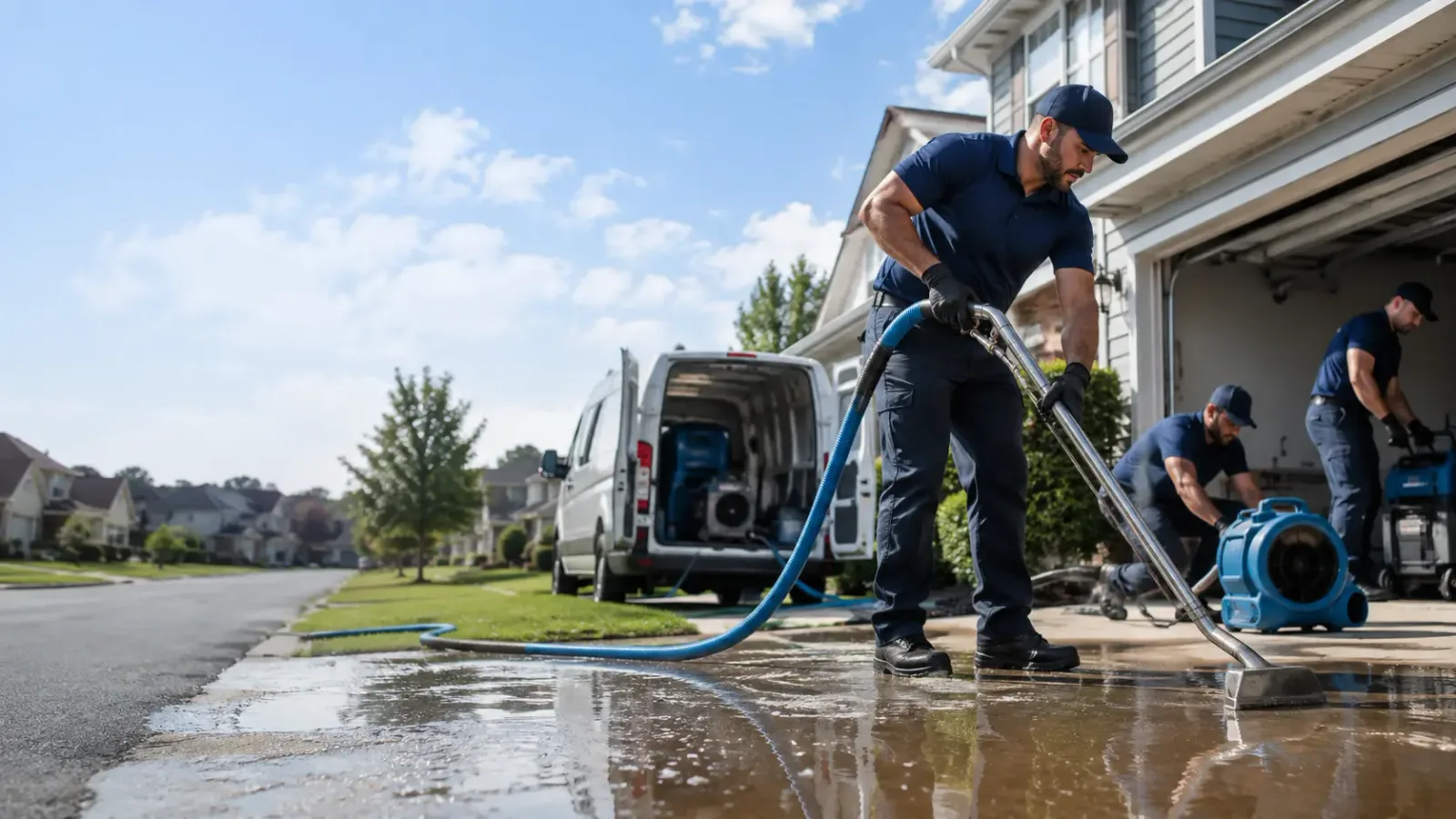 Flood Damage Restoration in Louisiana, MO